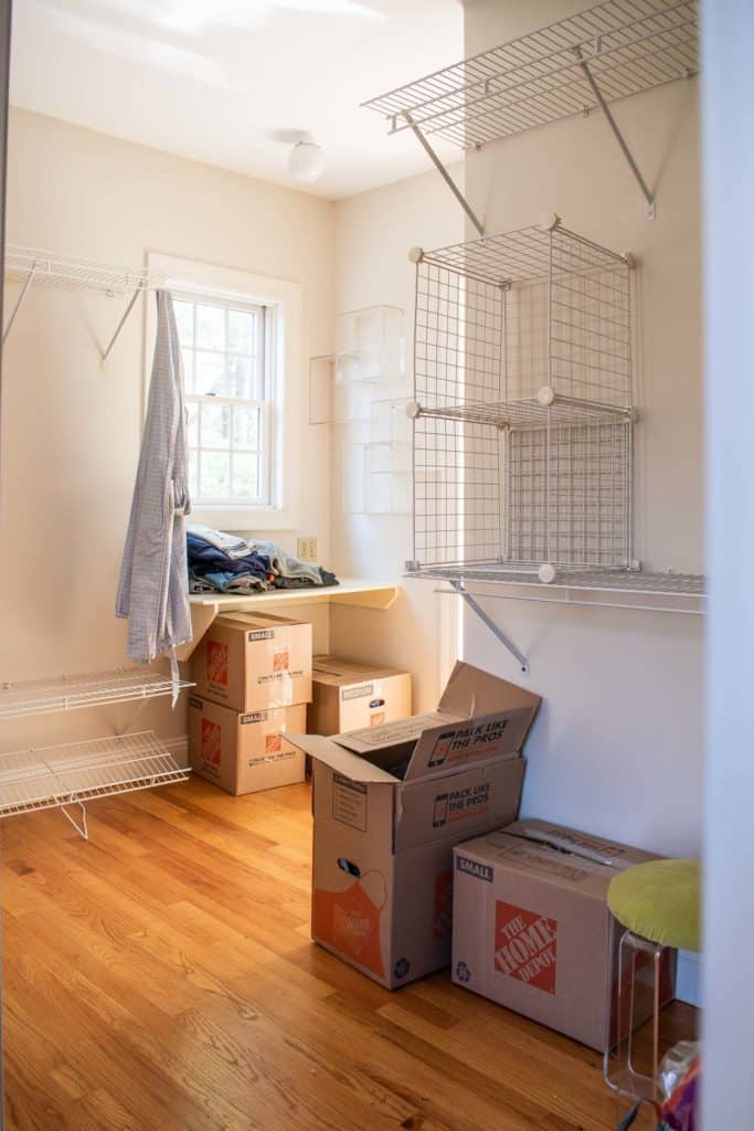 Closet Makeover in Our New House - At Charlotte's House