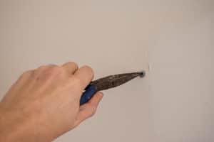 remove the wire shelving