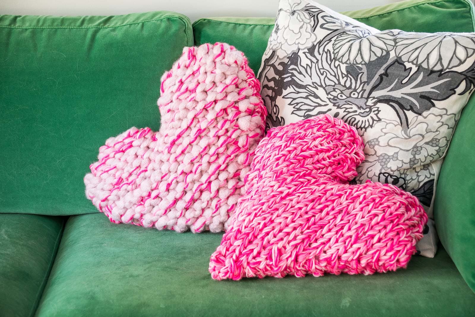 How to Make a Chunky Knit Pillow Cover in Under an Hour