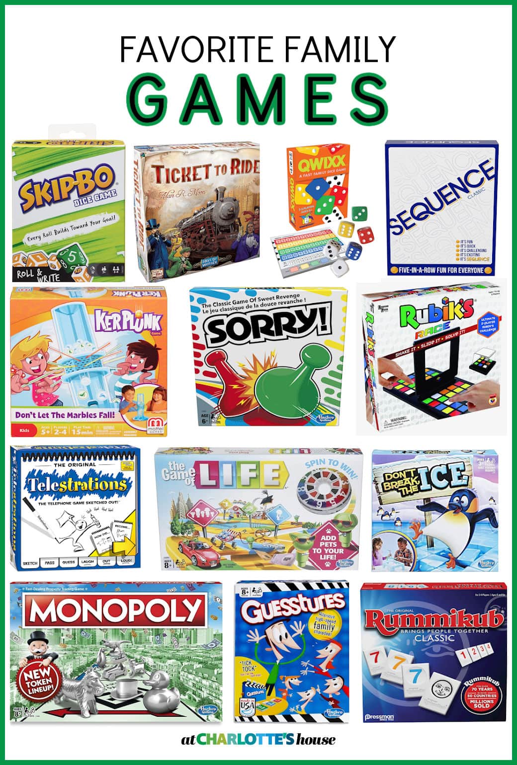 favorite family games