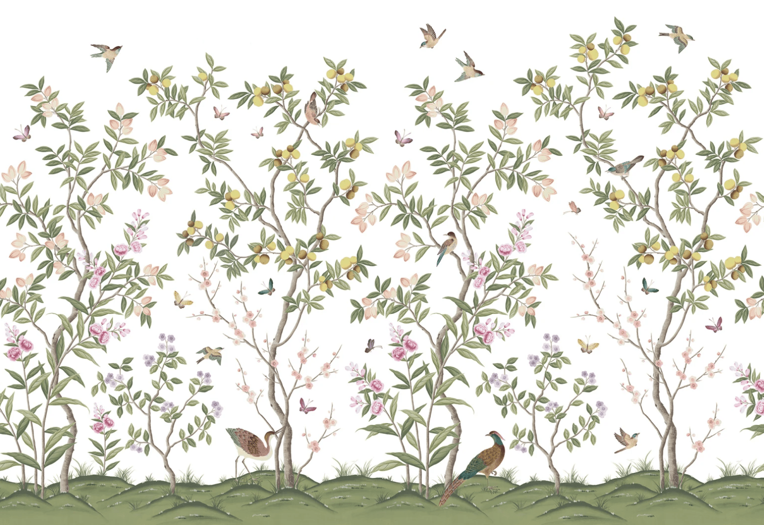 chinoiserie wallpaper