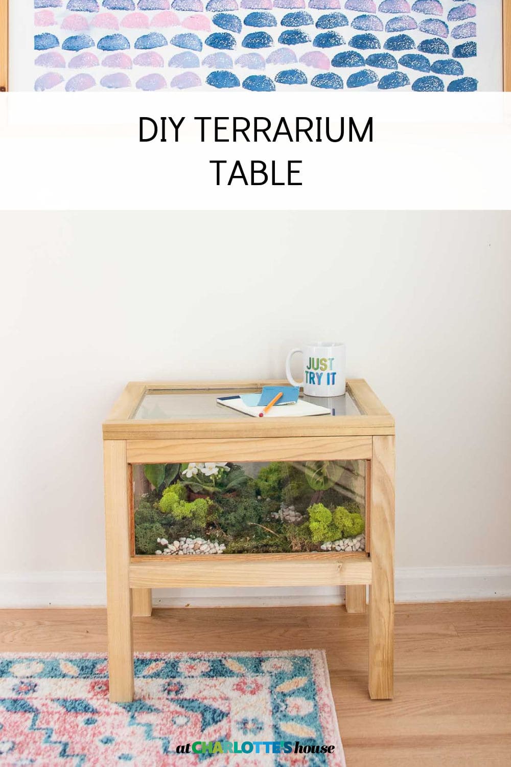 DIY TERRARIUM TABLE - At Charlotte's House