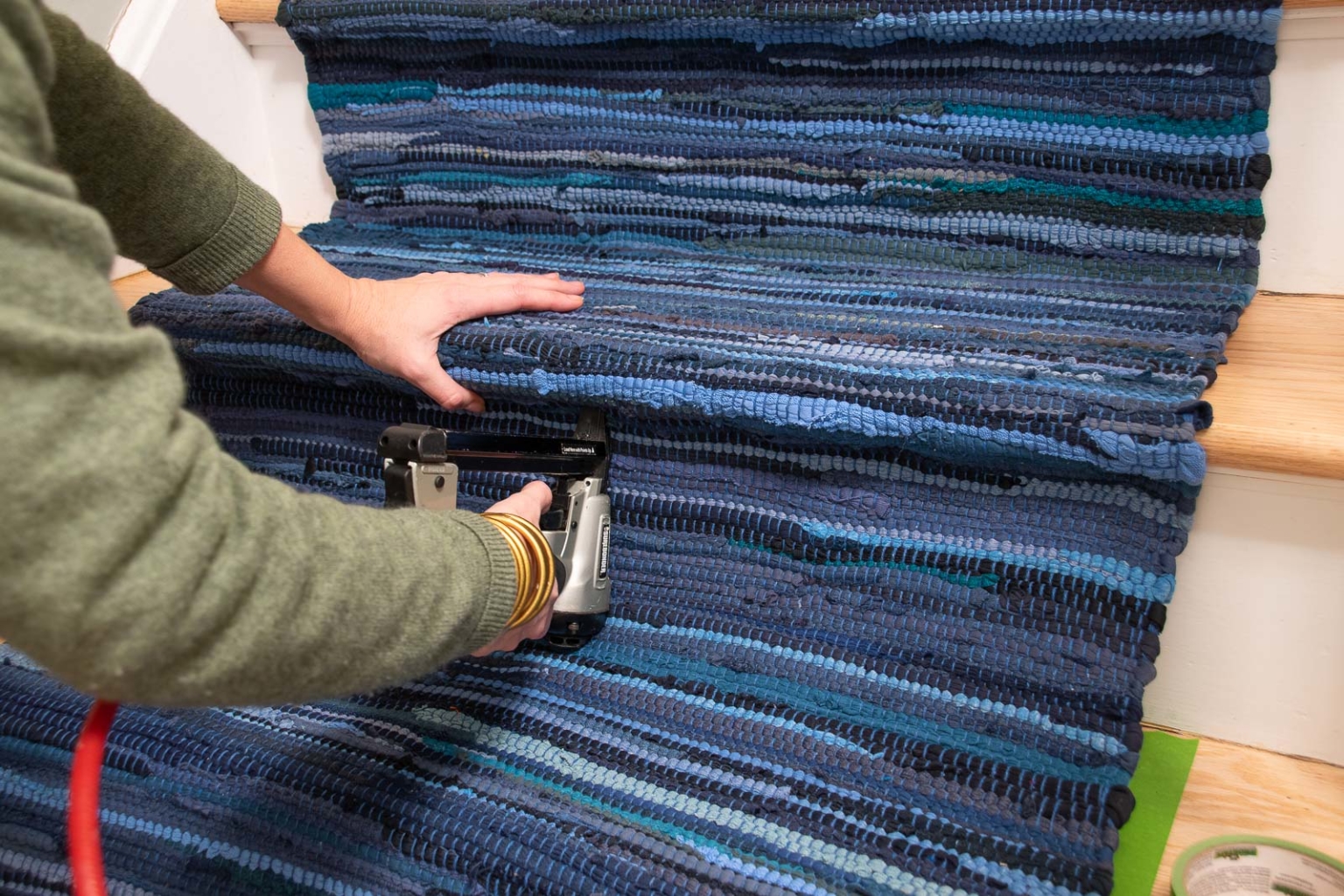 How to Install a Stair Runner for Cheap - At Charlotte's House