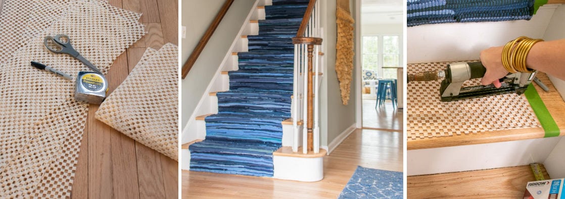 How to Install a Stair Runner for Cheap