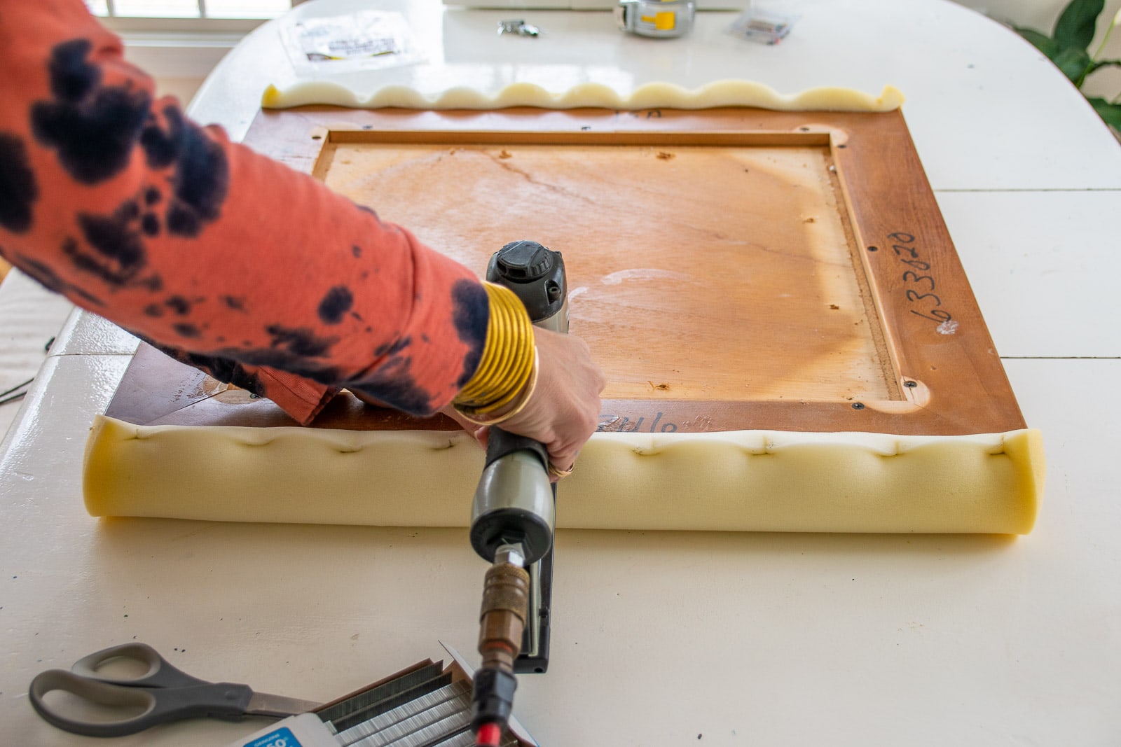 adding padding to the table top