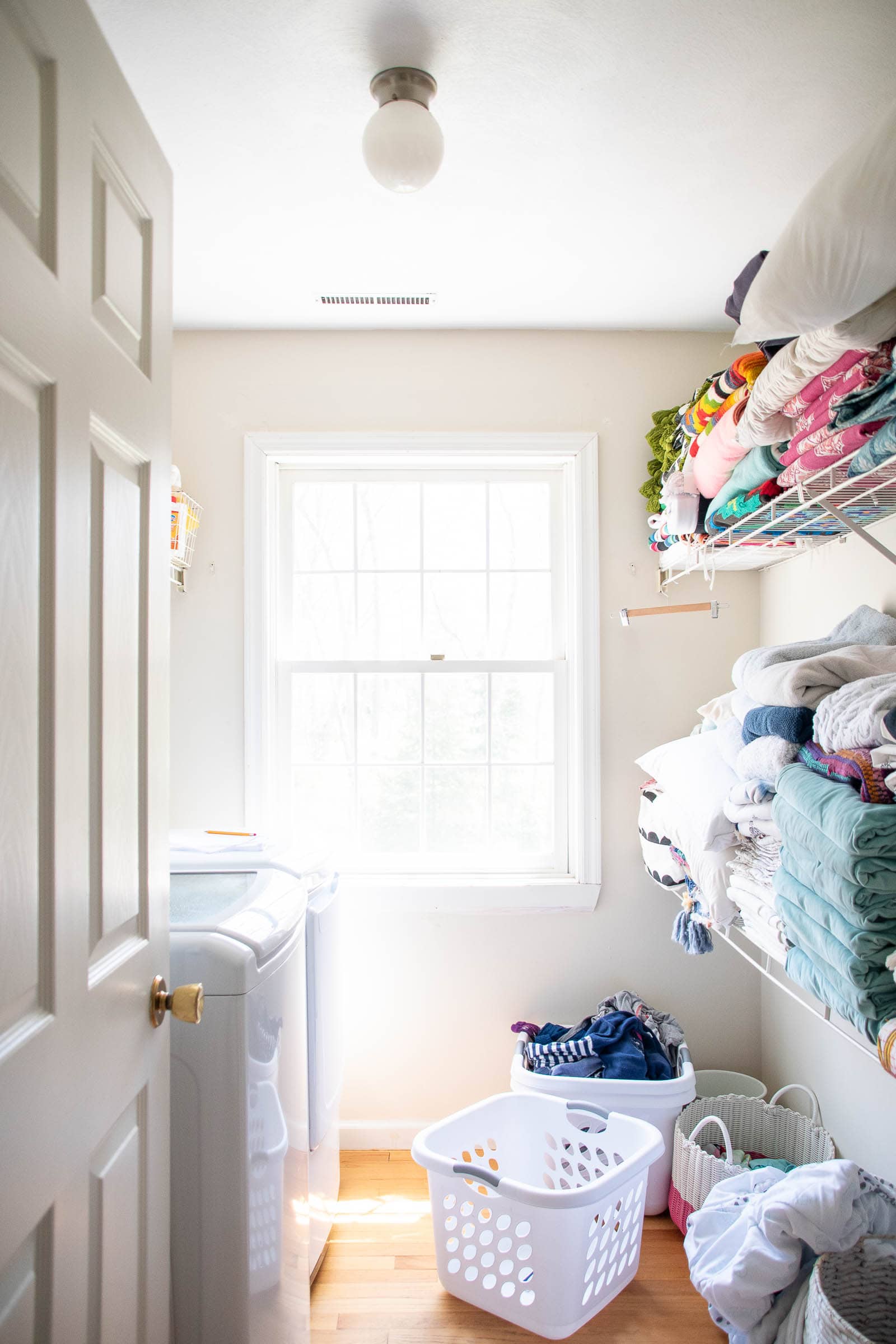 laundry room before