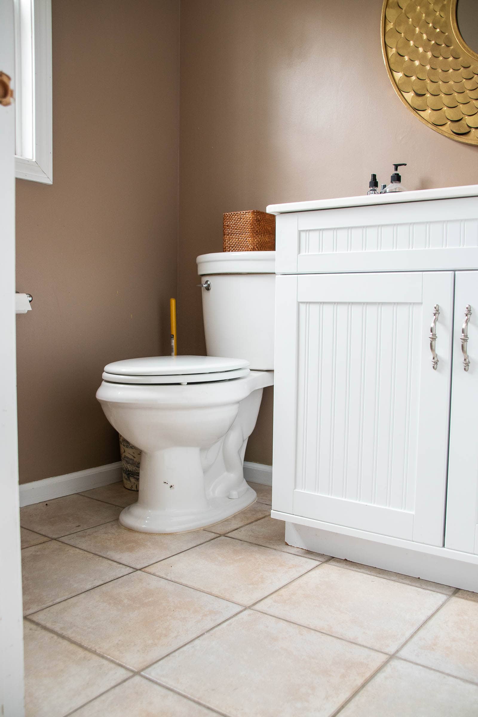 powder room before