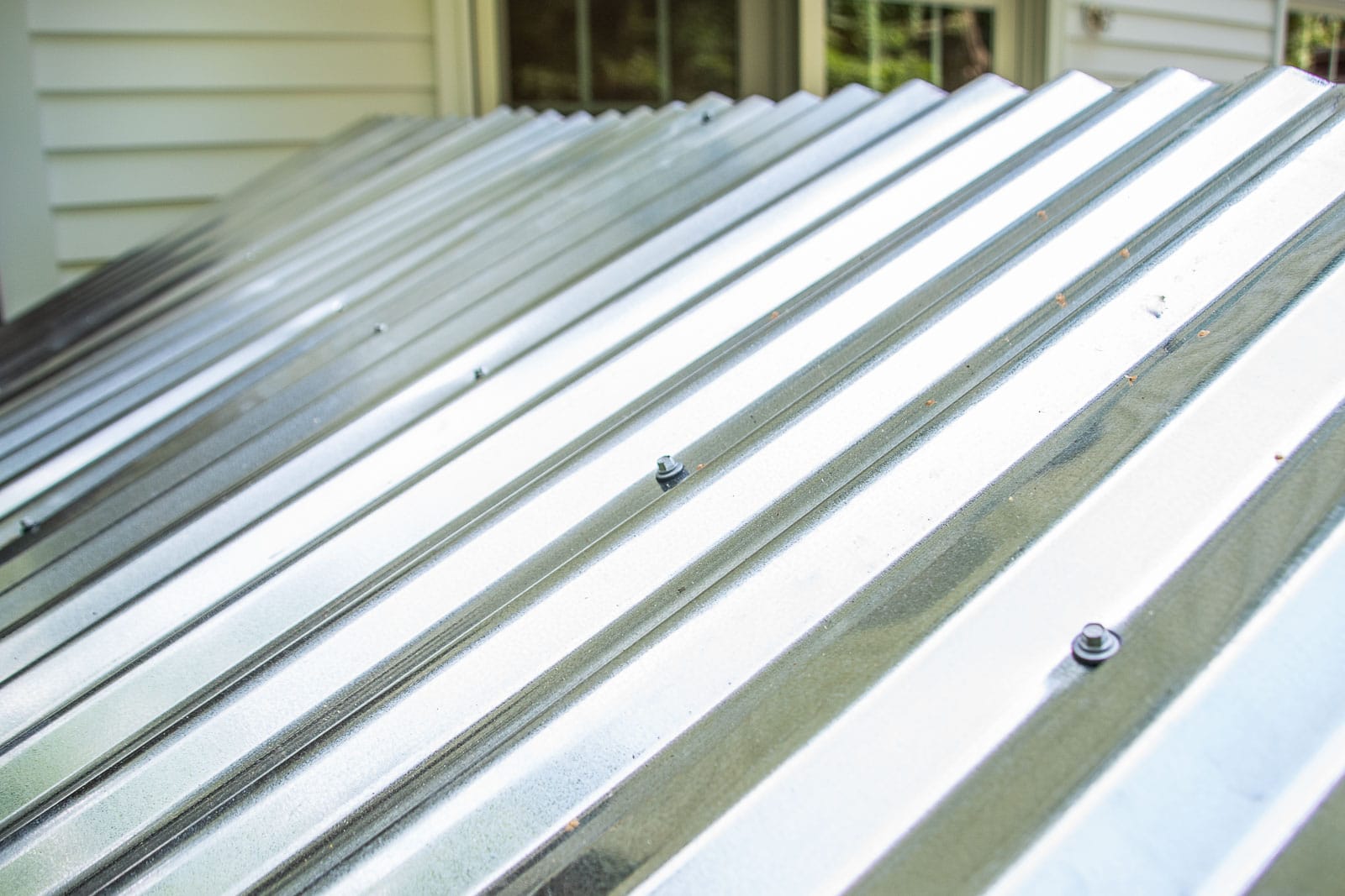 adding galvanized roof