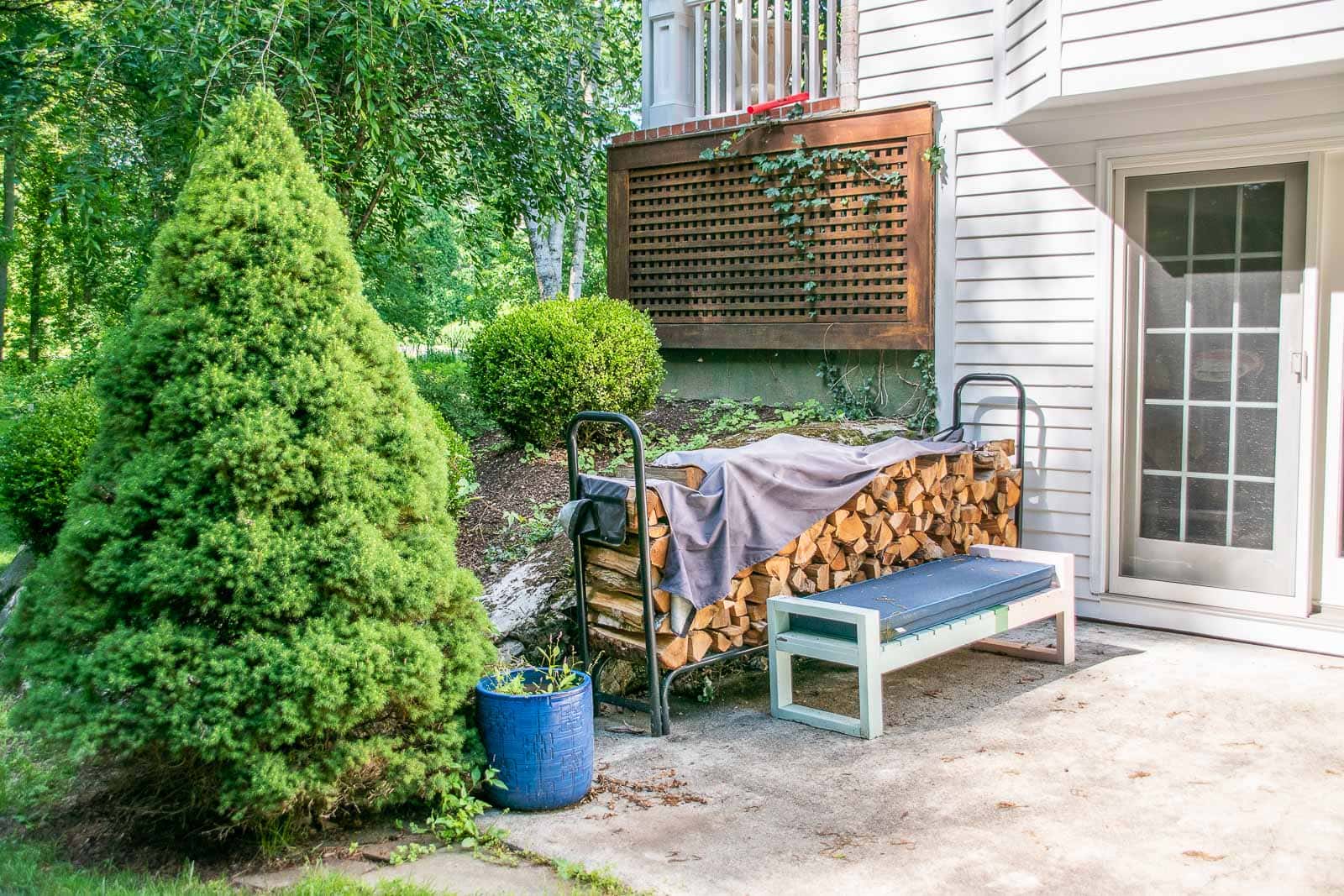 How to Build Your Own Firewood Shed - At Charlotte's House