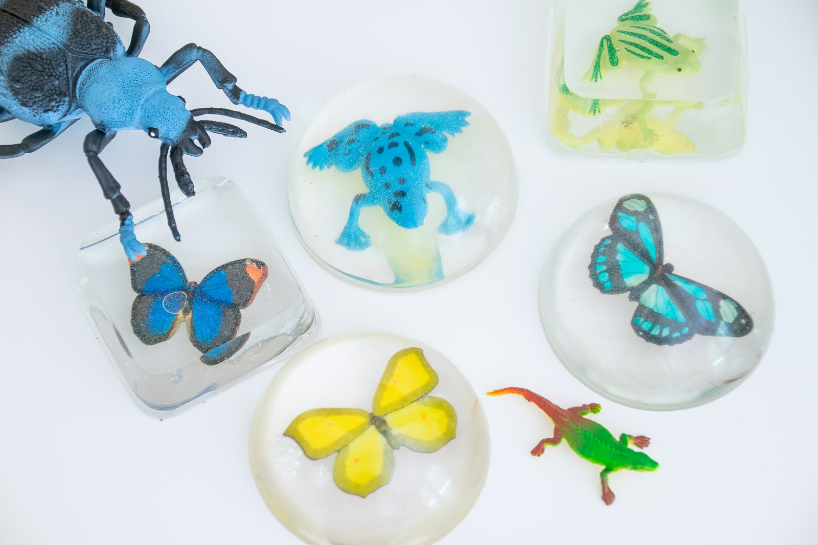 faux scientific resin molds