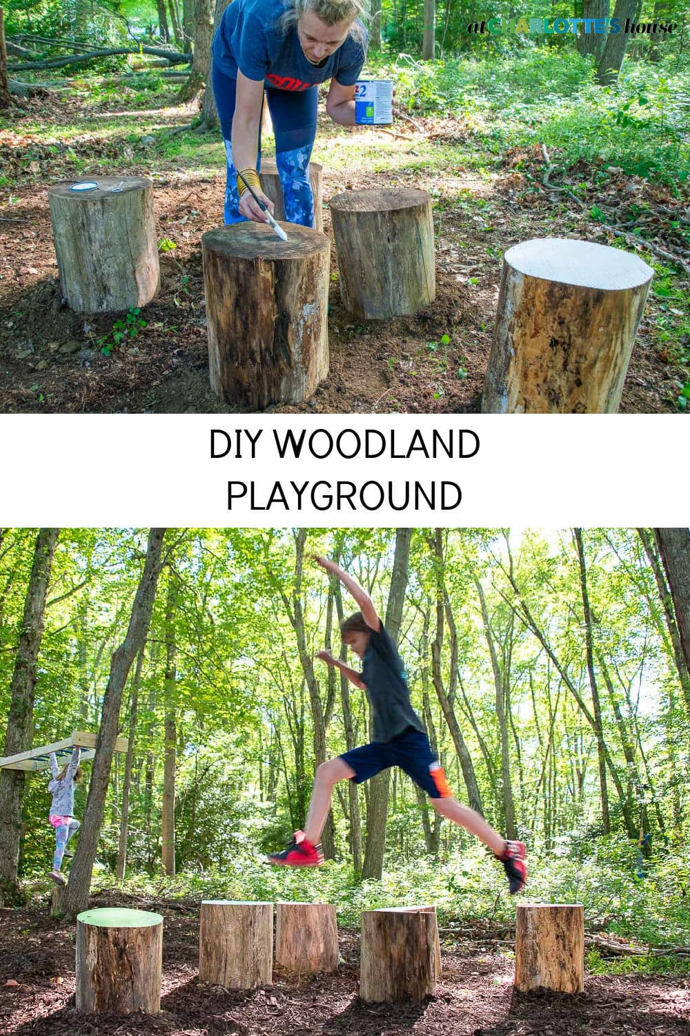 How to Build a Backyard Playground - At Charlotte's House