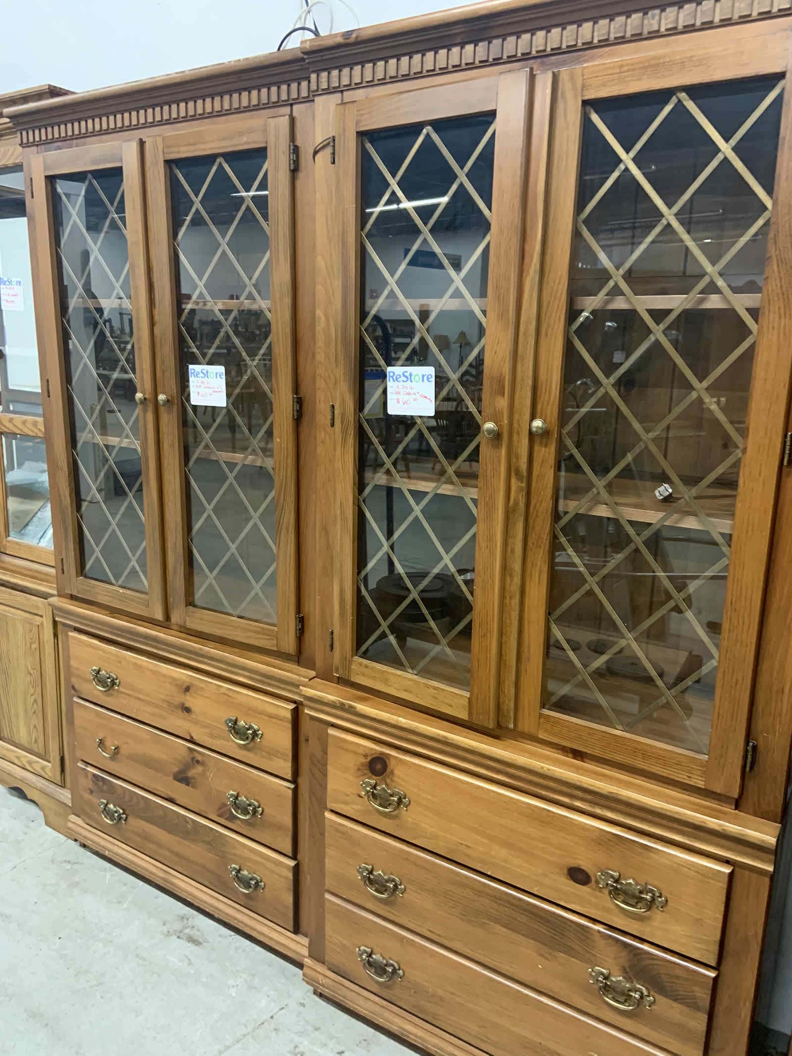 cabinets from the restore