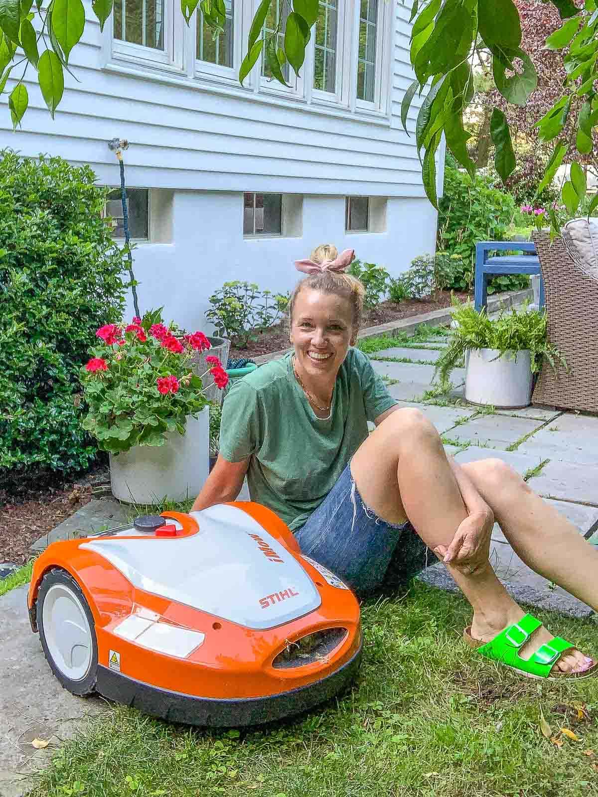 Robotic mowers by discount stihl