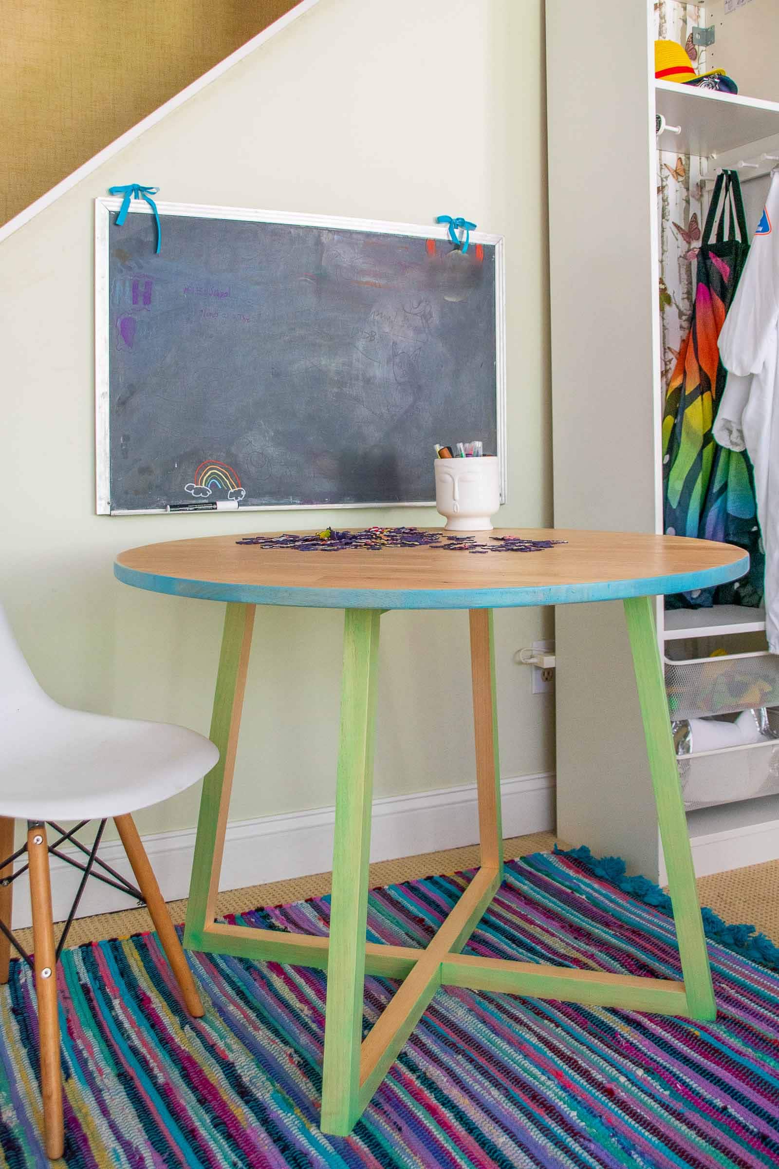 modern table makeover