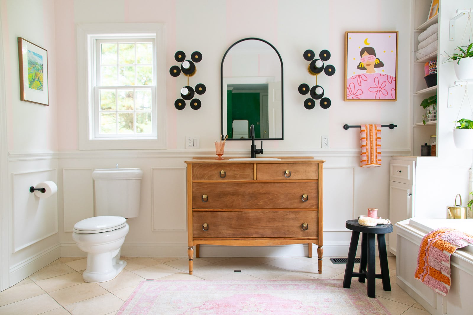 bathroom makeover on a budget