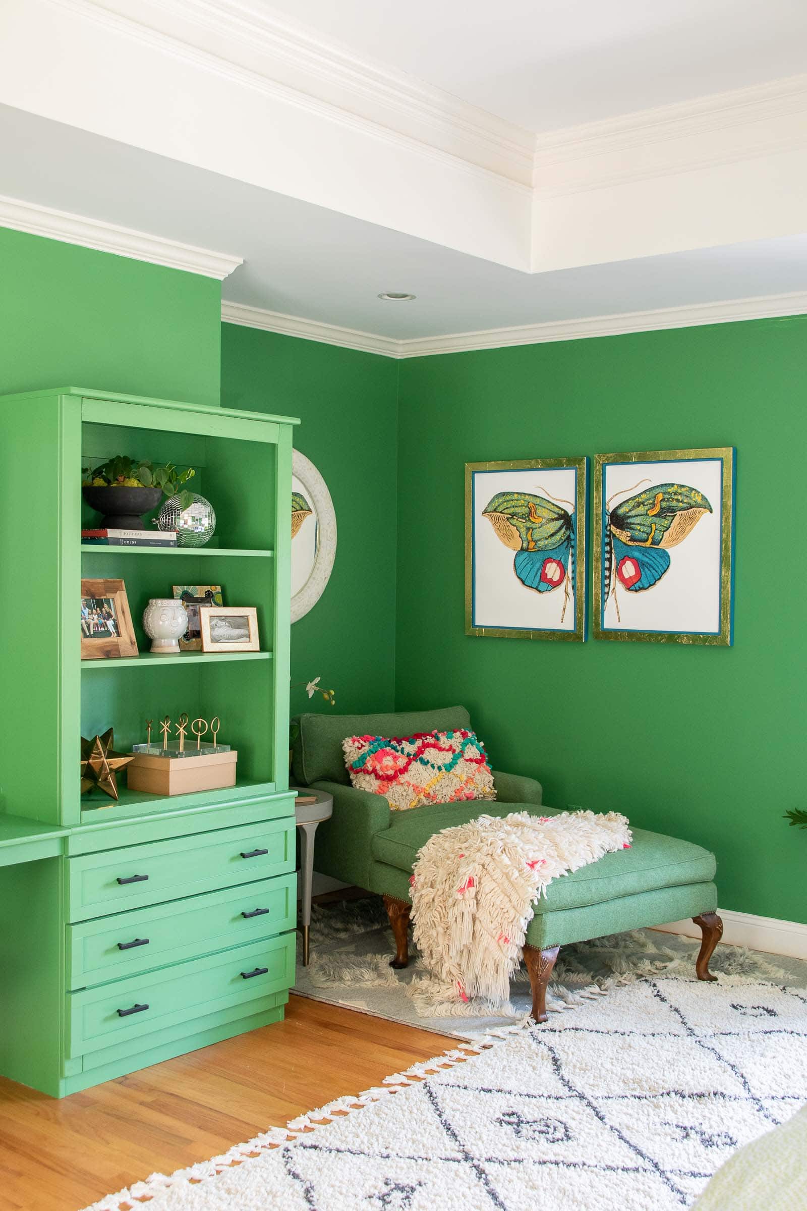 DIY Gold Leaf Wooden Frame At Charlotte's House