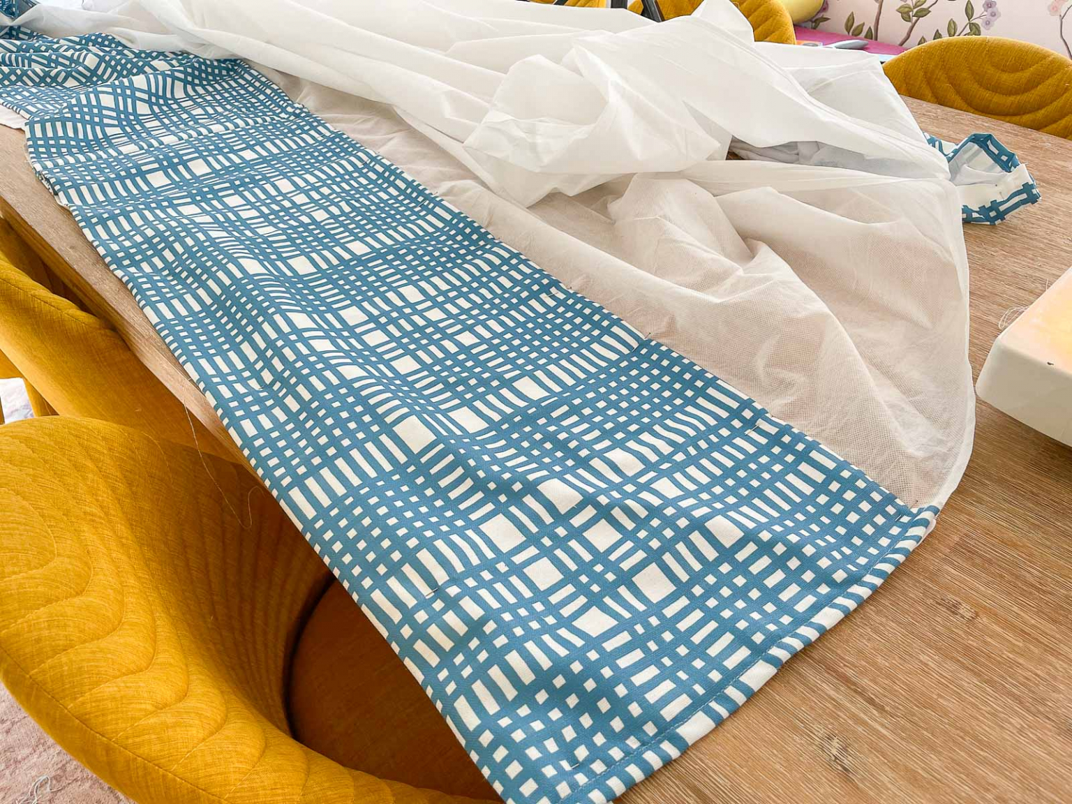 DIY Bedskirt the EASY Way At Charlotte's House