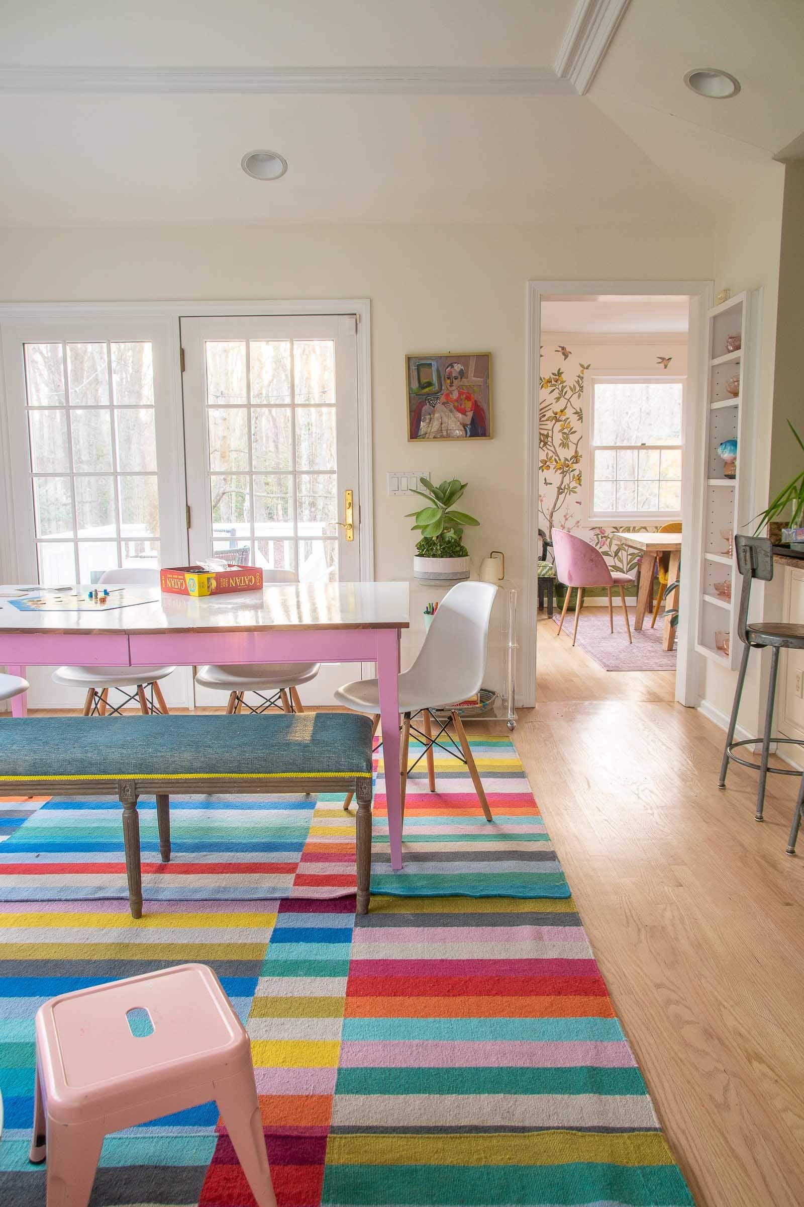 Painting a Dry Erase Table - At Charlotte's House