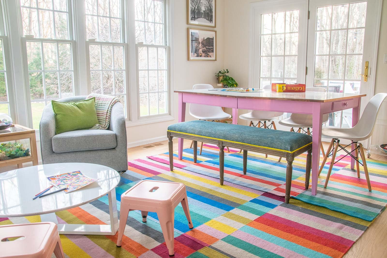 benjamin moore white dove in family room