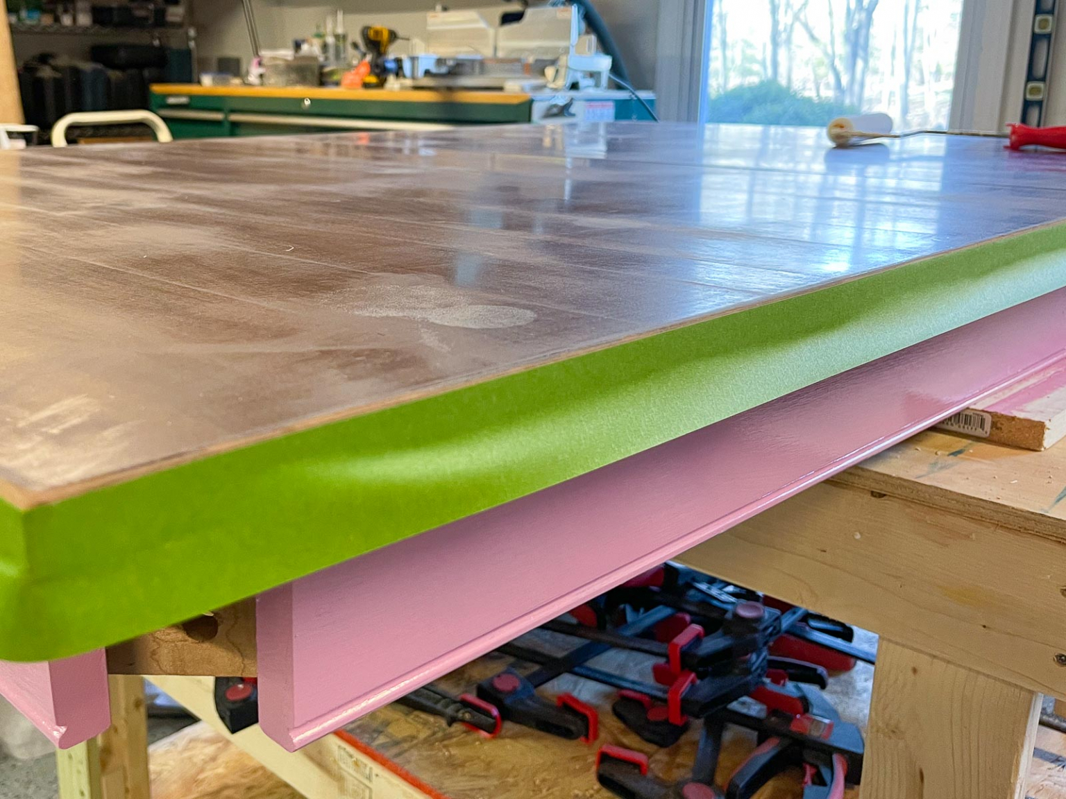 Painting a Dry Erase Table At Charlotte's House