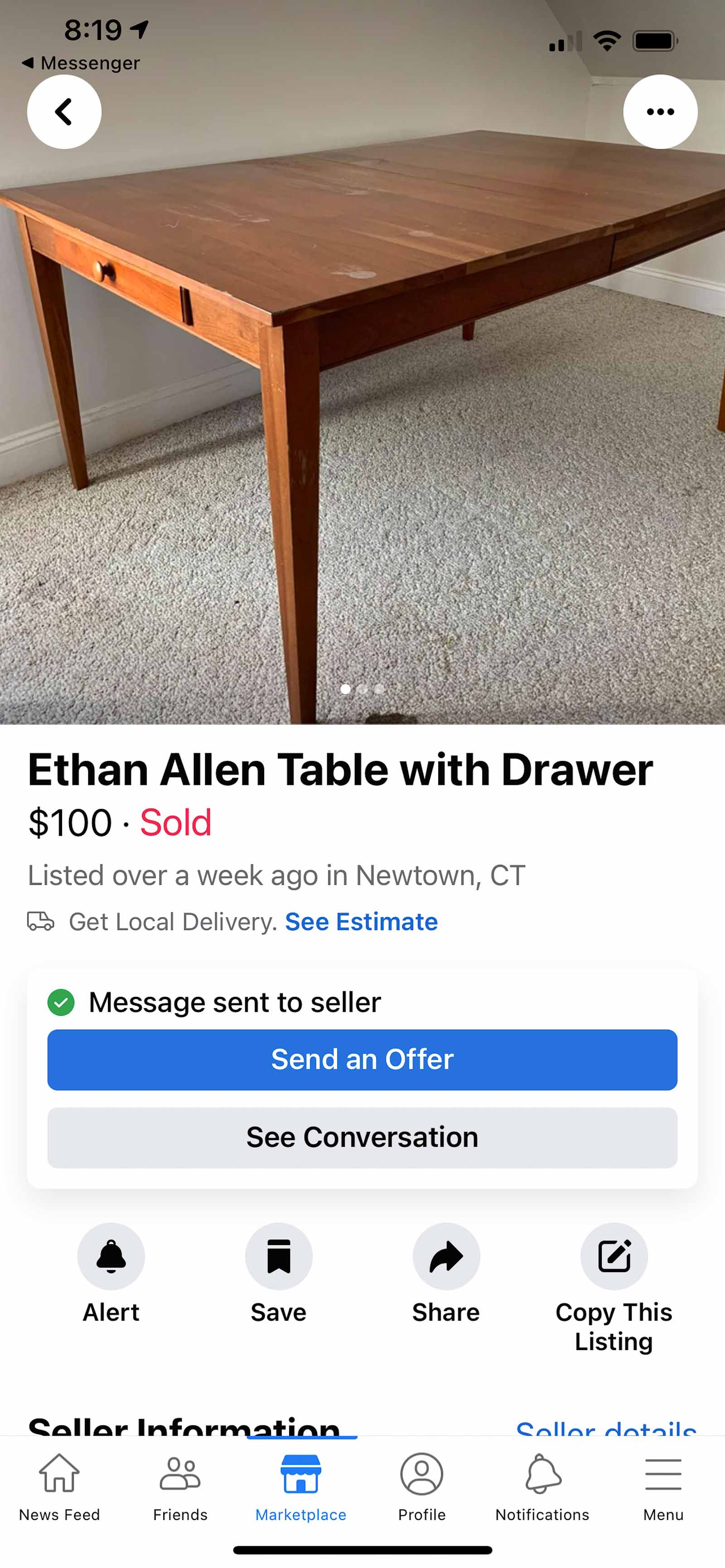 facebook marketplace ad