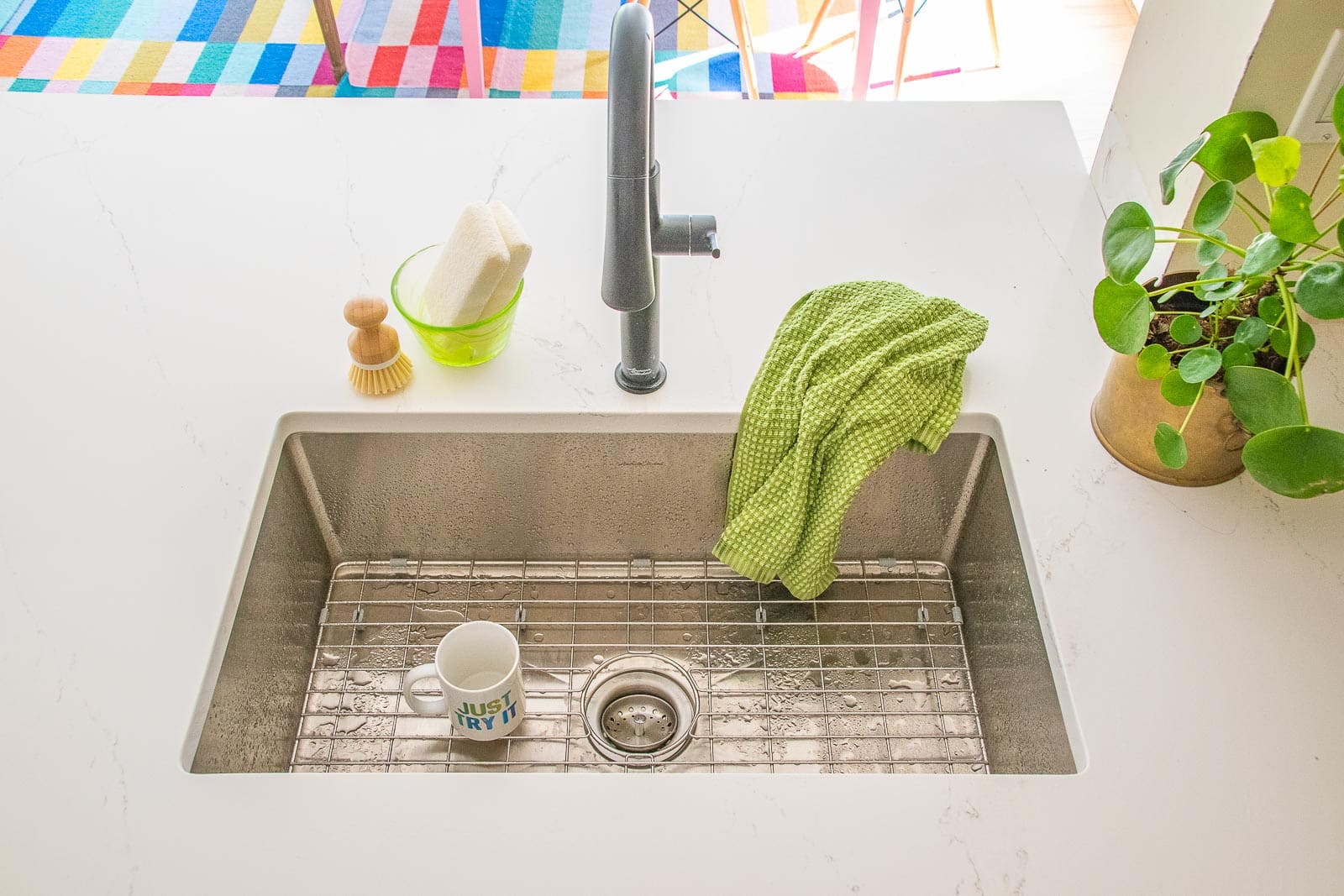 new sink and faucet combo