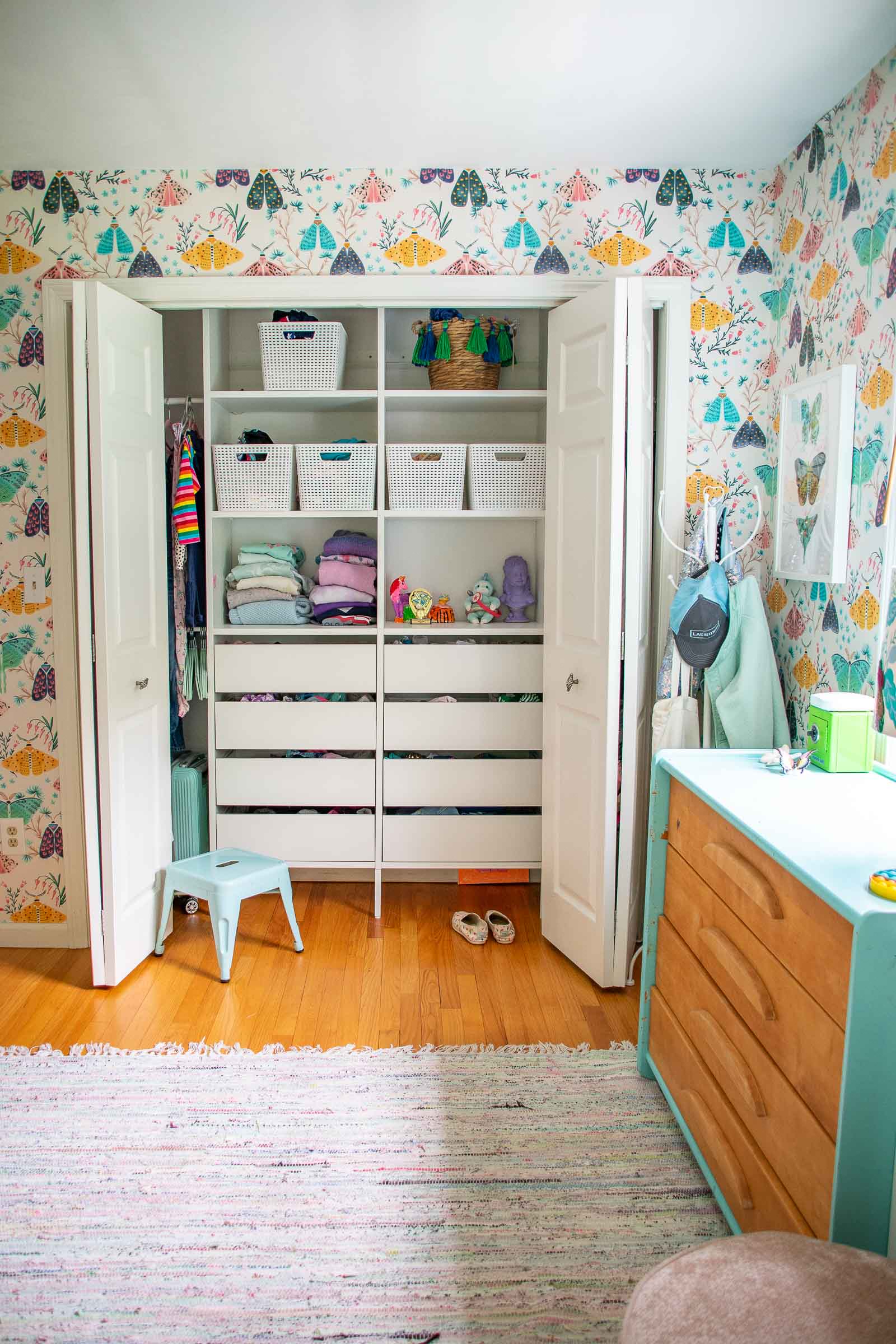 ikea aurdal for girls room