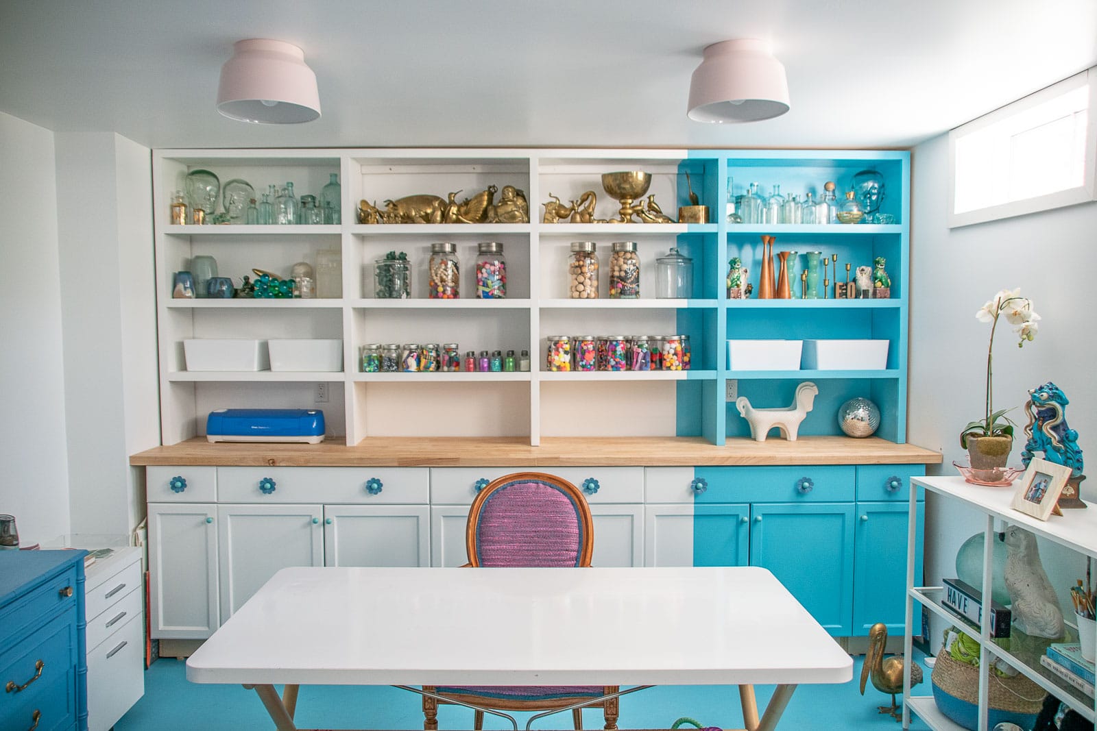 Colorful Home Office Reveal - At Charlotte's House