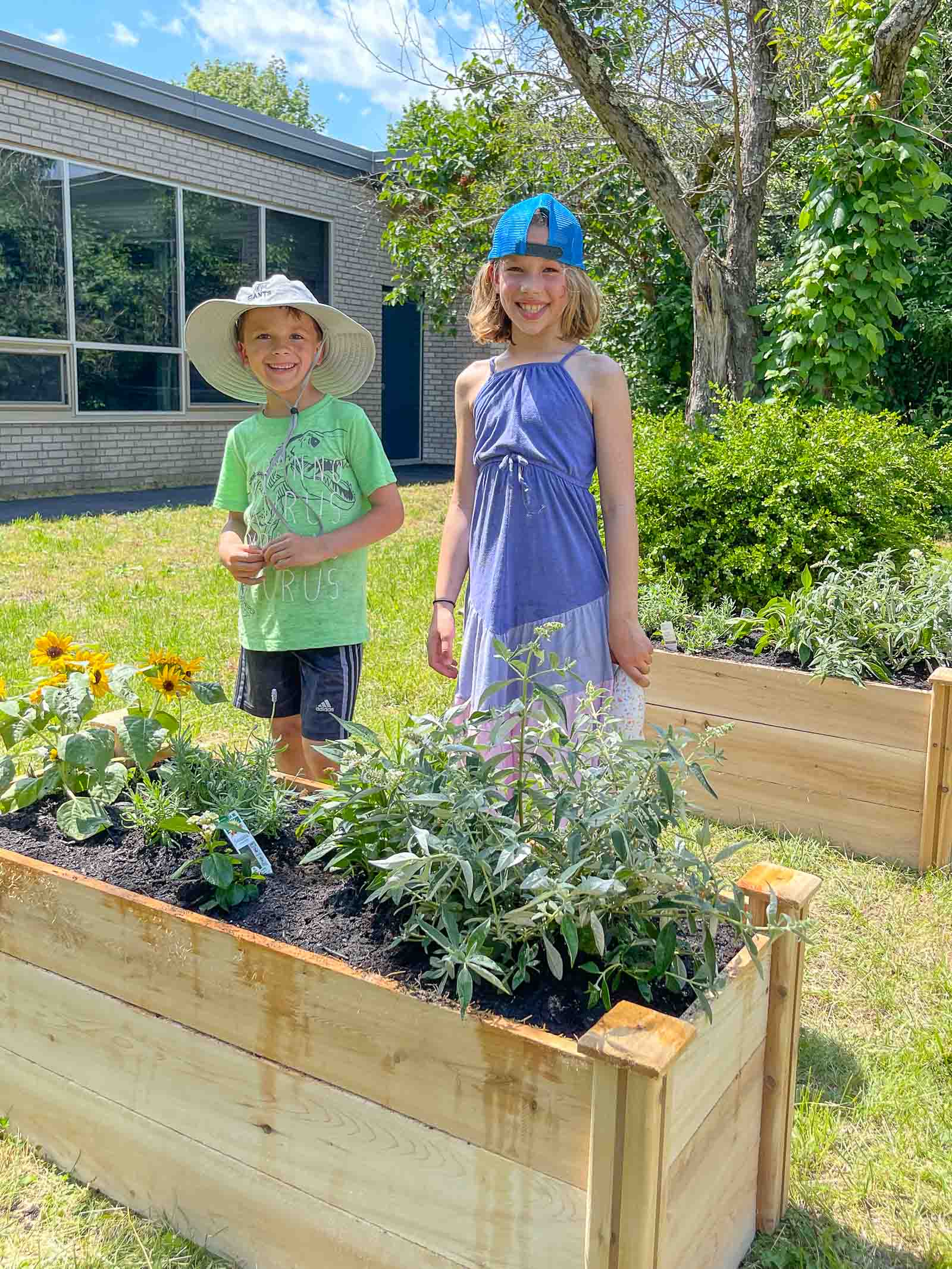 installing a raised garden bed