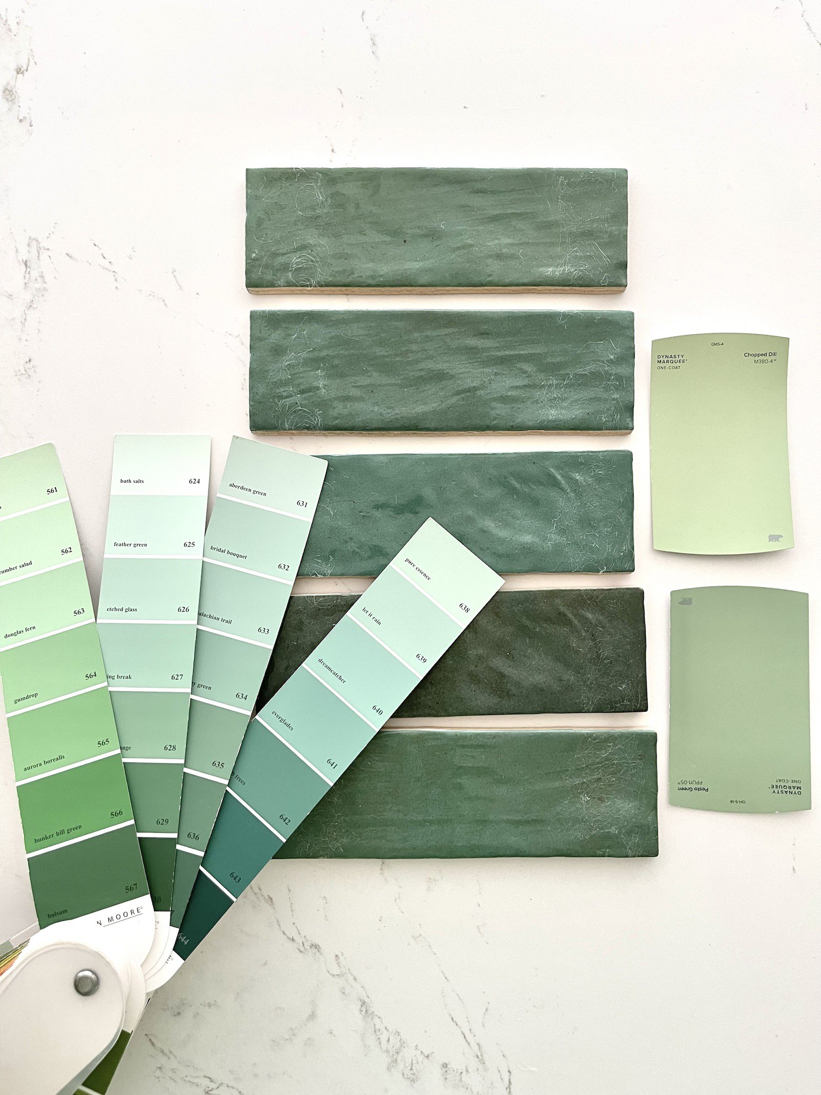 color samples for kitchen