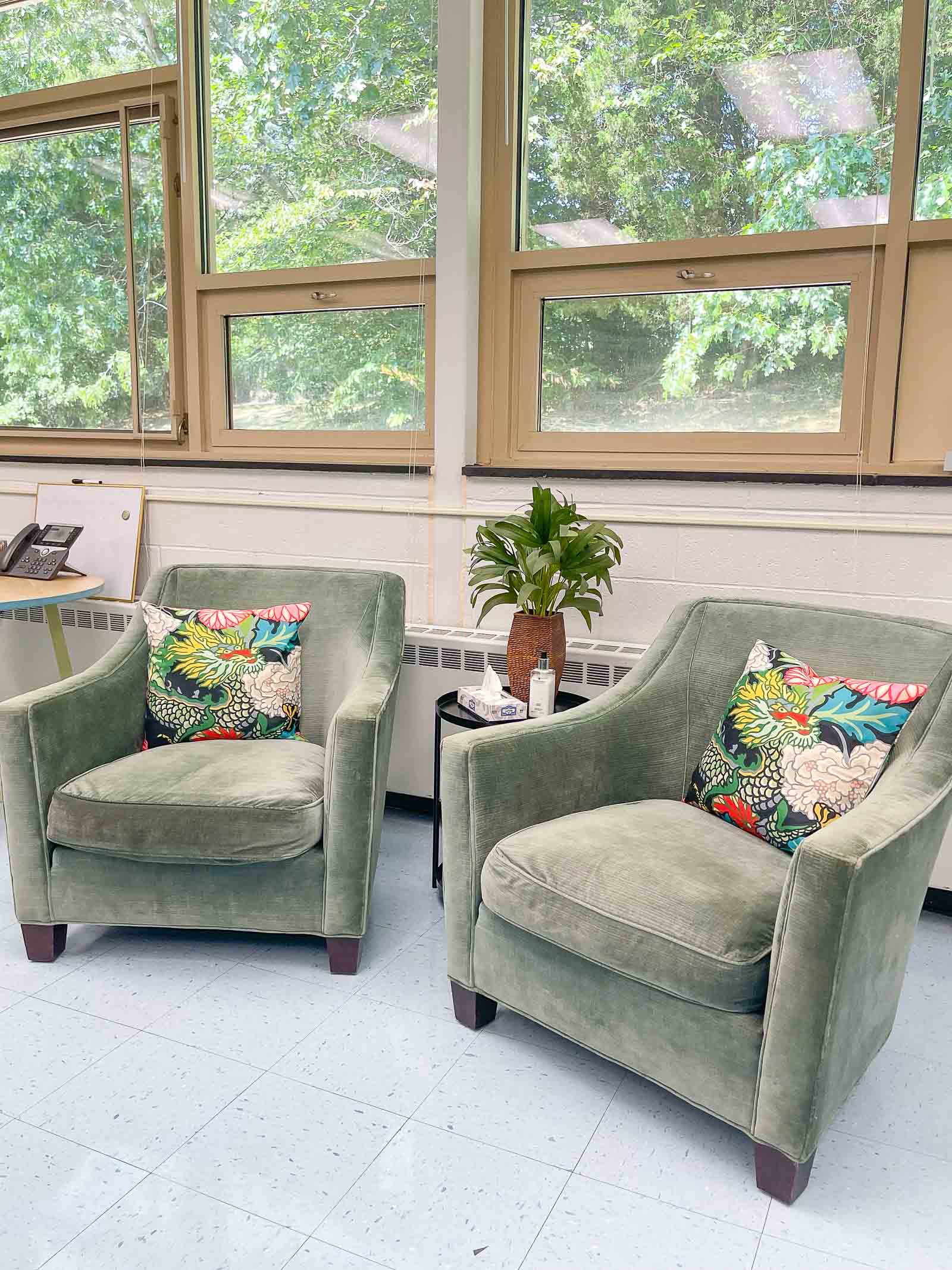  chairs in faculty room