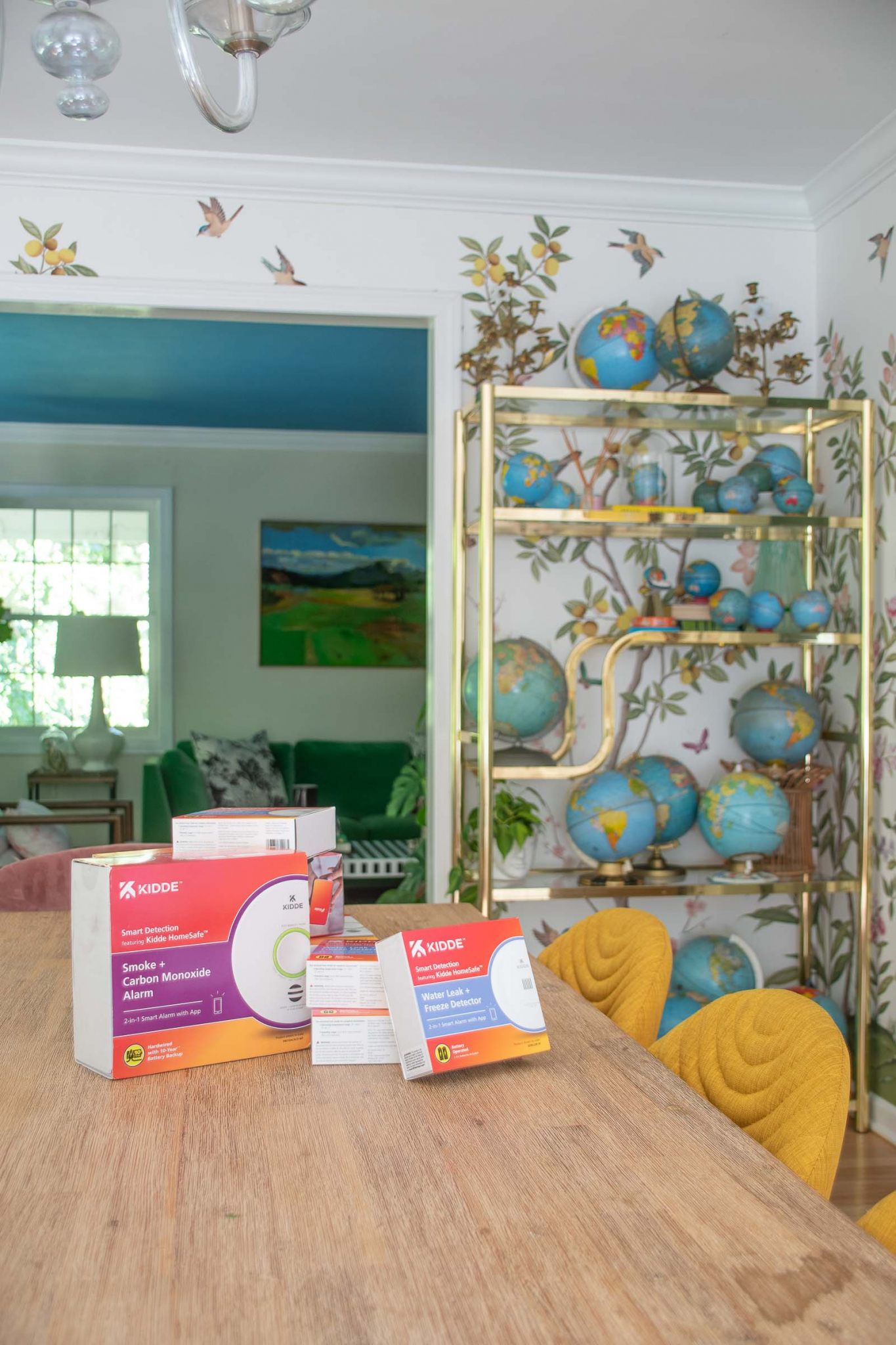 Installing Kidde Smoke Detectors and Water Sensors At Charlotte's House