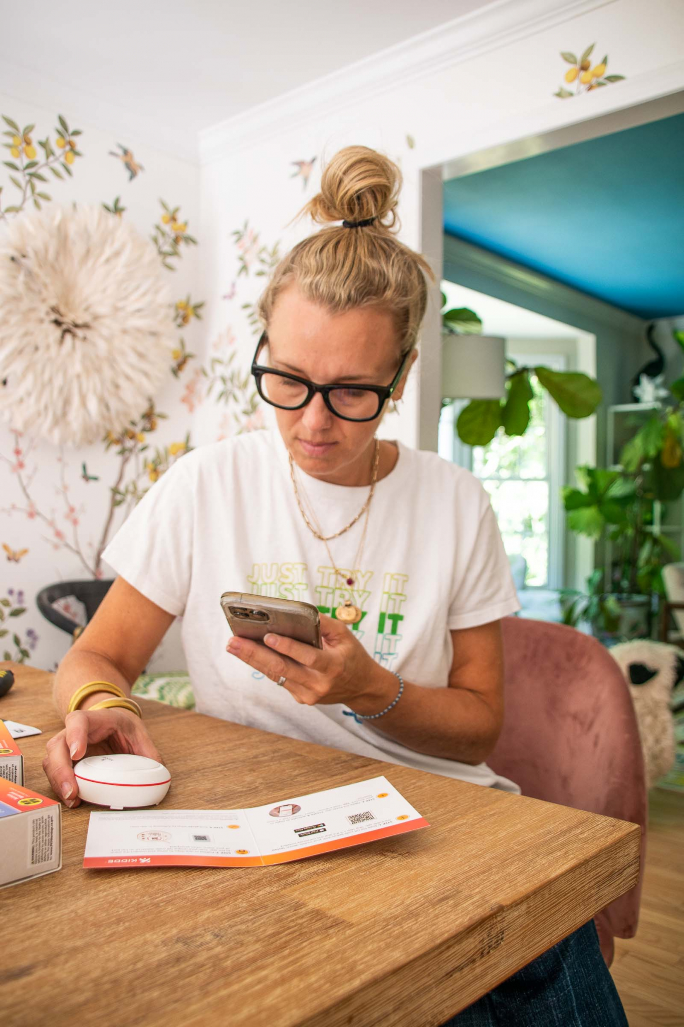 Installing Kidde Smoke Detectors and Water Sensors At Charlotte's House