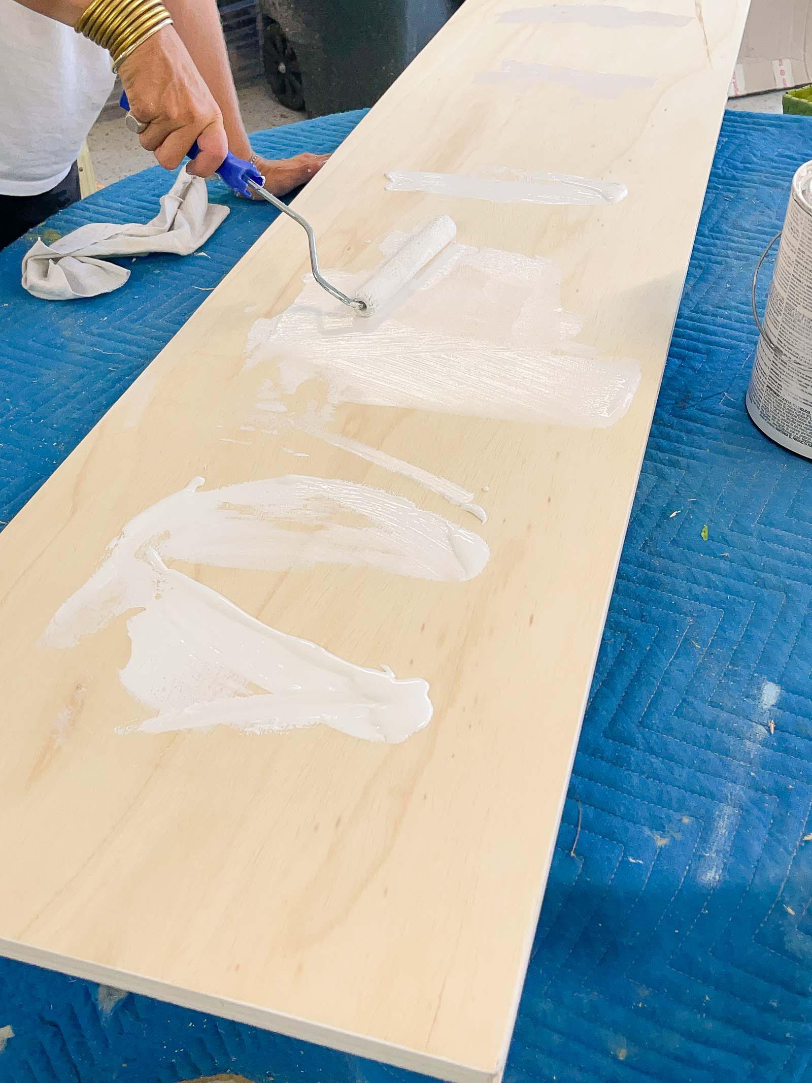 How to Make a Striped Privacy Screen At Charlotte's House