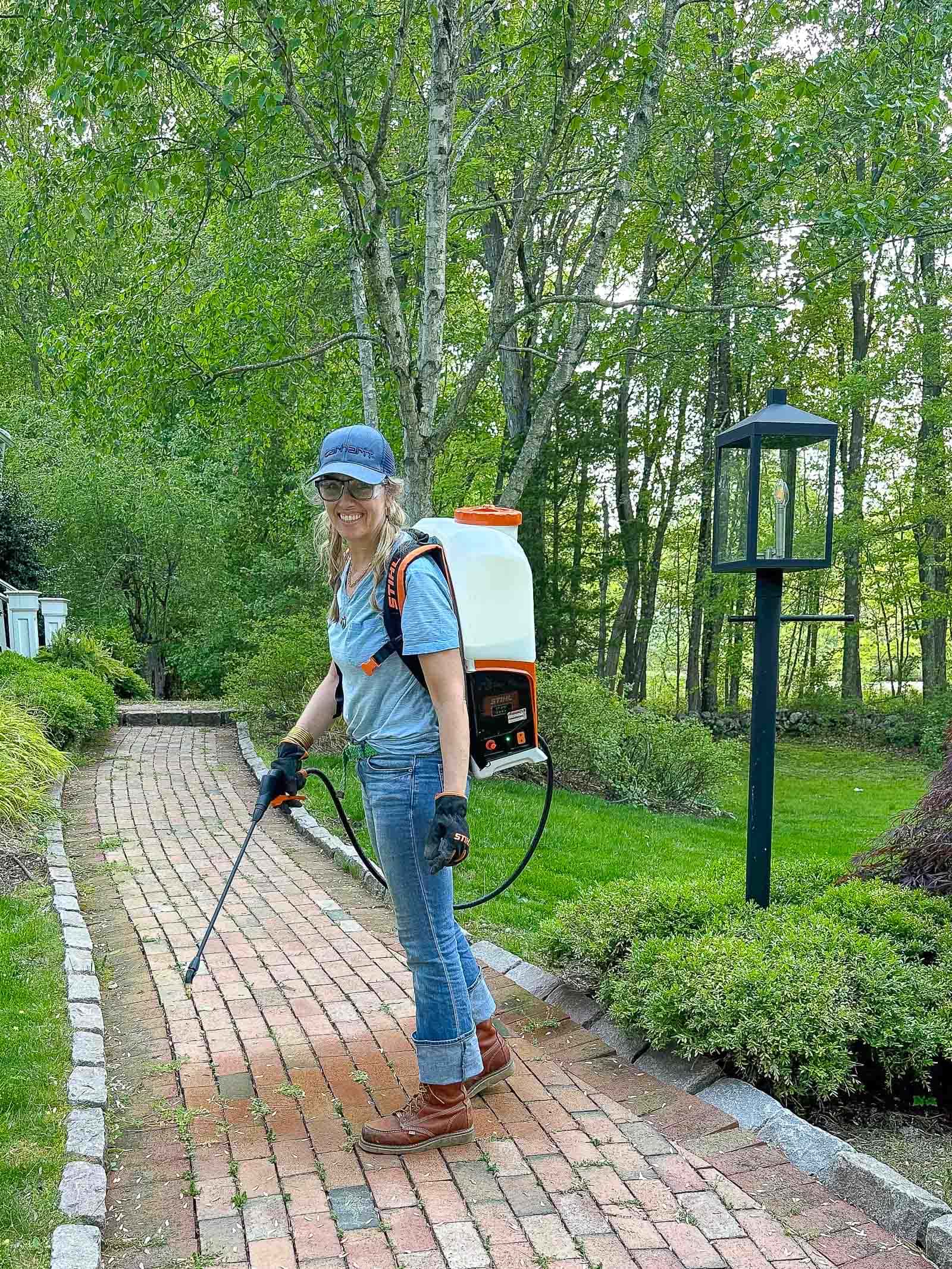 Metal Backyard Shed Makeover - At Charlotte's House