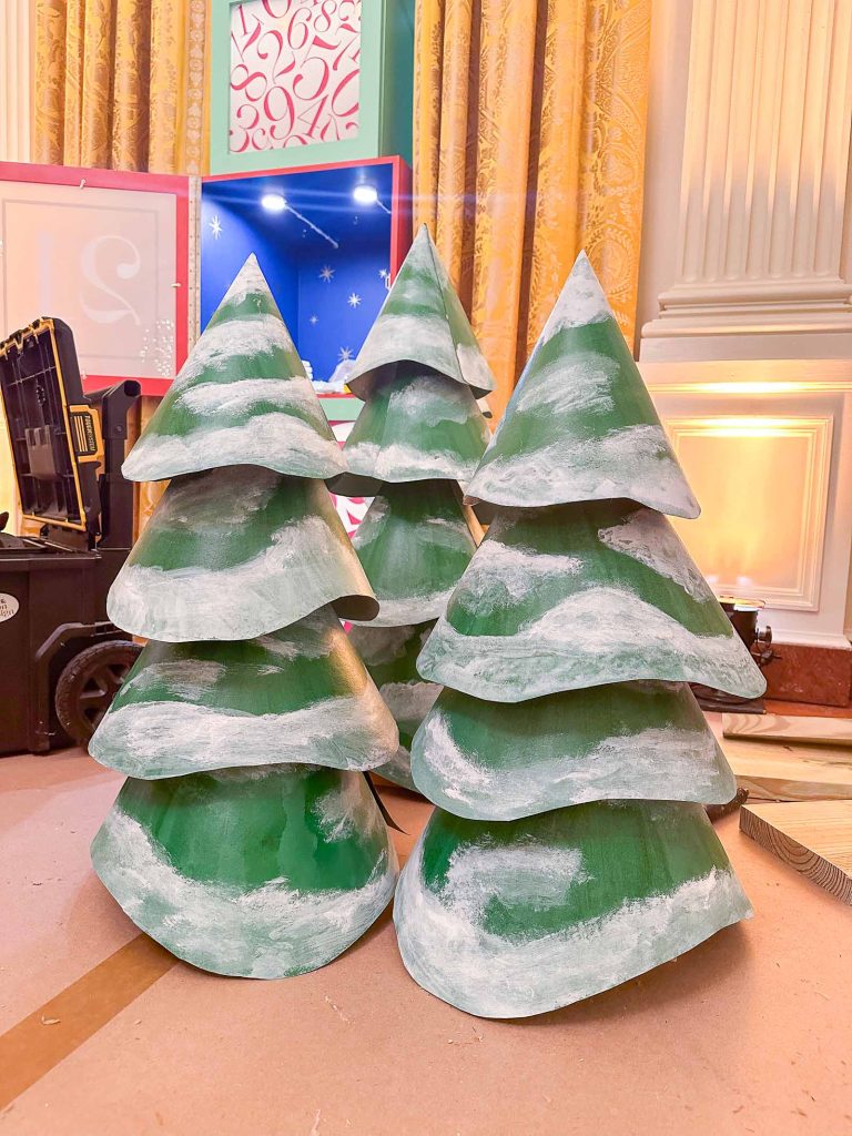 paper trees in the east room