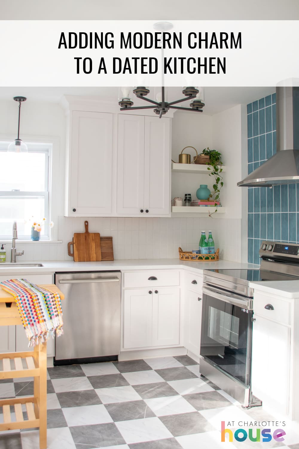 ADDING MODERN CHARM TO A DATED KITCHEN 1 