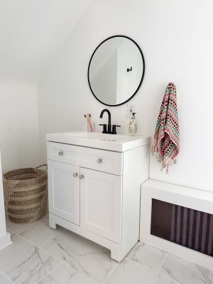 bathroom vanity reveal