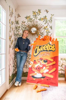 diy giant bag of cheetos