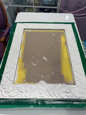 painted mirror