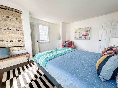 flip house bedroom after