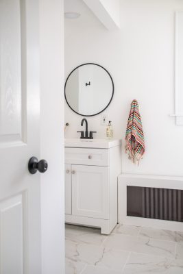 full bath makeover at the flip house