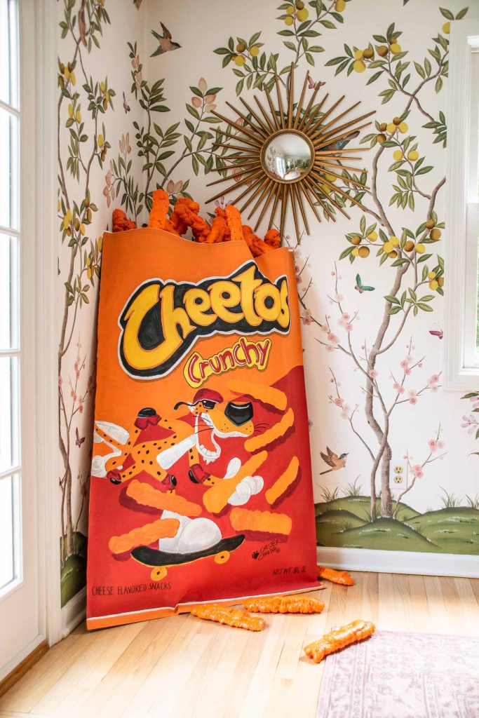 Giant bag of Cheetos