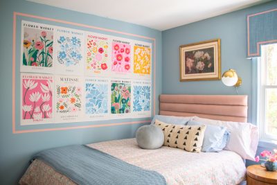 Blue Bedroom Makeover for My Daughters